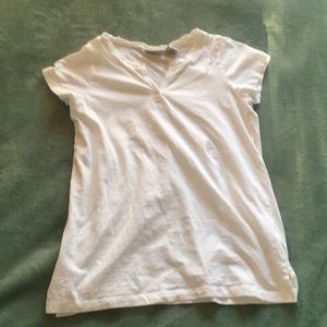 White tank top short sleeve